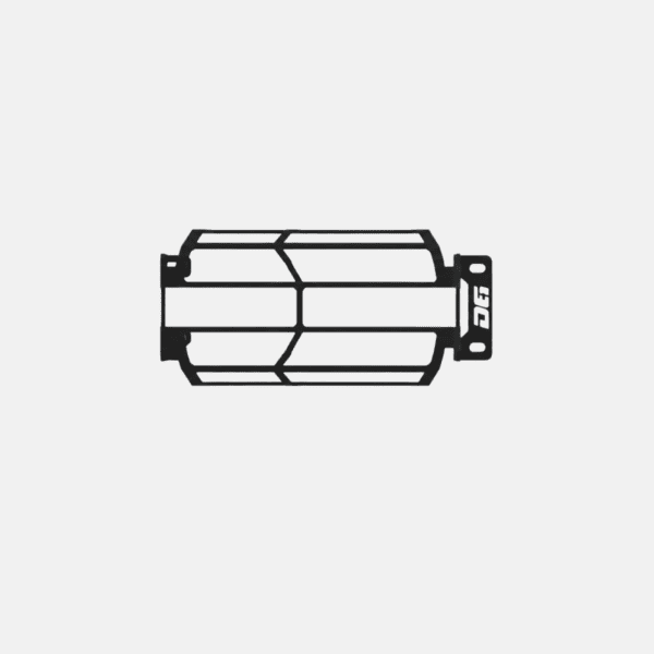 Back turn reverse fog signal protection grill